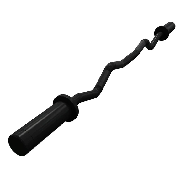 Troy (TOZ-47B) Black Olympic Curl Bar