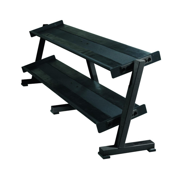 York Barbell (69128) 2-Tier Dumbbell Rack