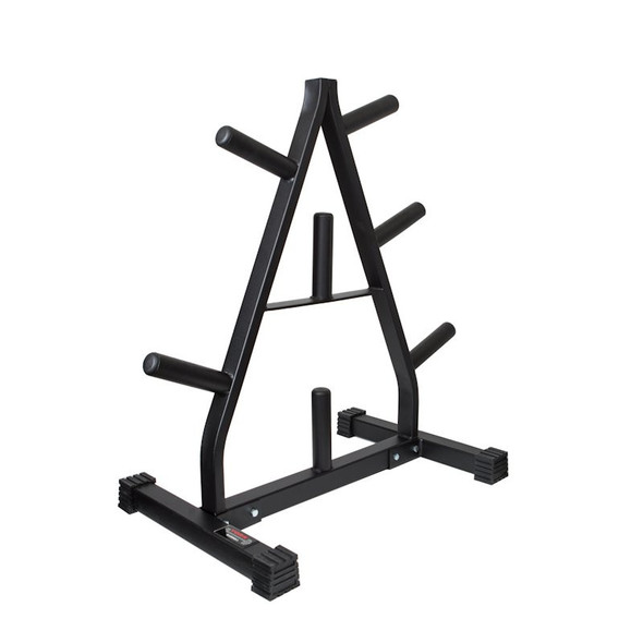 York 69036 Compact A-Frame Olympic Weight Plate Storage Tree