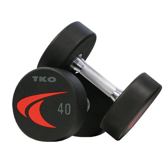 TKO Commercial Round Urethane Dumbbells