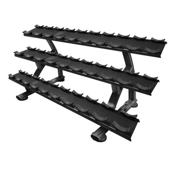 TAG Fitness (CDR26) 3-Tier Dumbbell Rack w/ Saddles