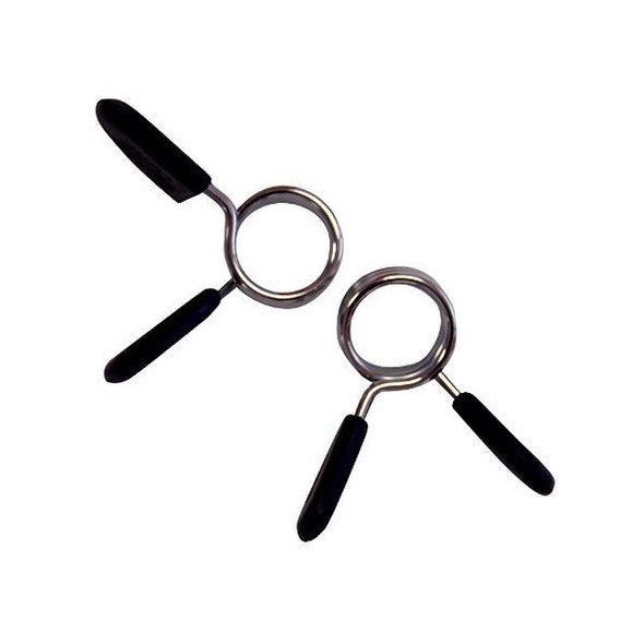 York Barbell 6135 Standard One-Inch Spring Weight Collars
