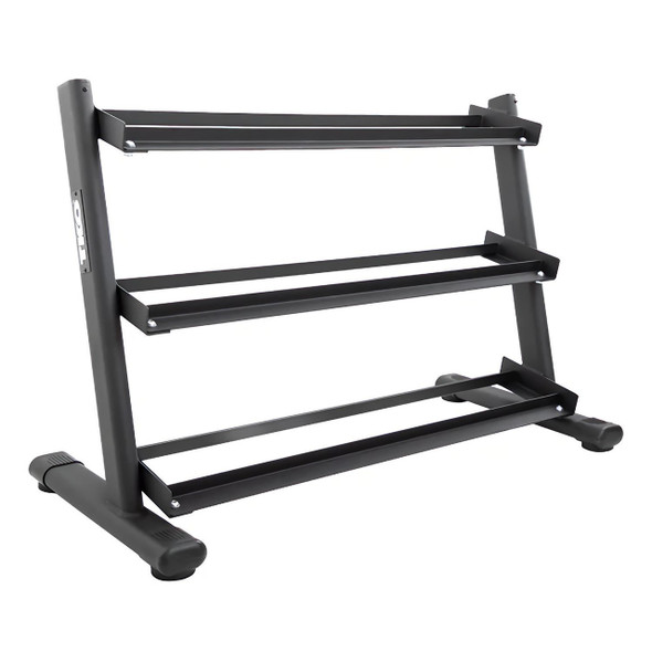 TKO 3-Tier Rail-Style Dumbbell Rack