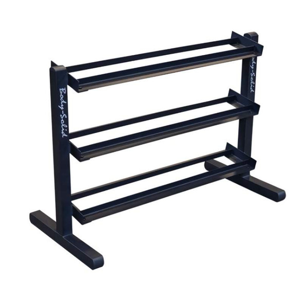 Body-Solid (GDR363B) 3-Tier Dumbbell Rack