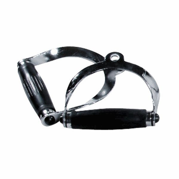 York Barbell 36166 Cable Crossover Handles with Rotating Rubber Grips
