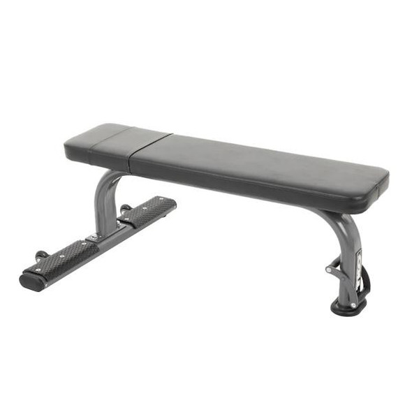 TKO (860FB-B) Flat Exercise Bench w/ Wheels