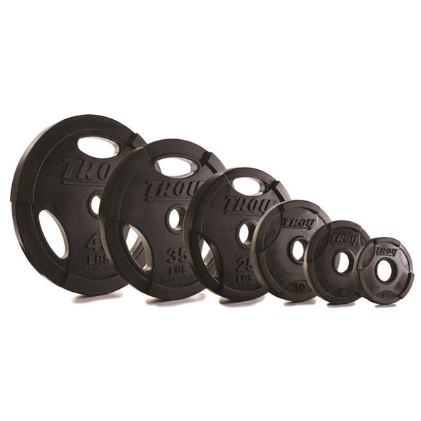 Troy (GO-U) Urethane Olympic Grip Plates