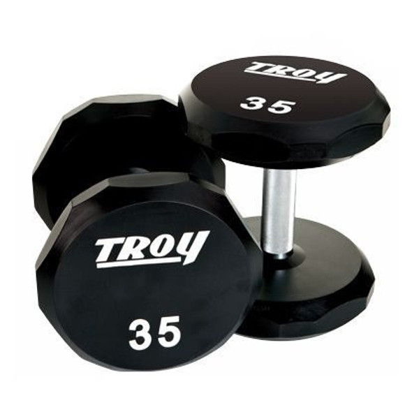 Troy (#TSD-U) 12-Sided Urethane Dumbbells