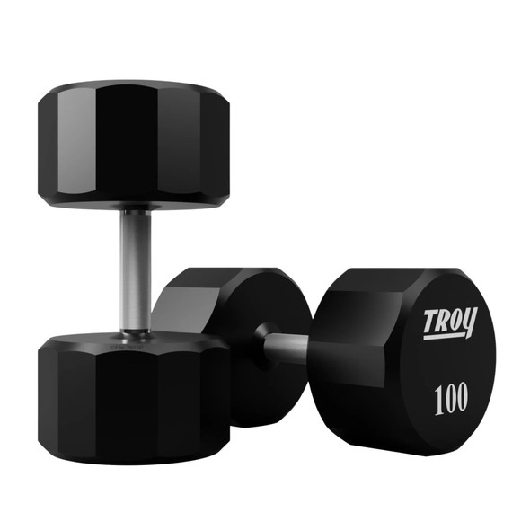 Troy Commercial Urethane-Coated Dumbbells