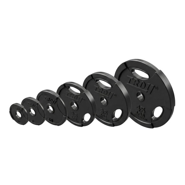 Troy Barbell (GO-R) Rubber Olympic Grip Plates