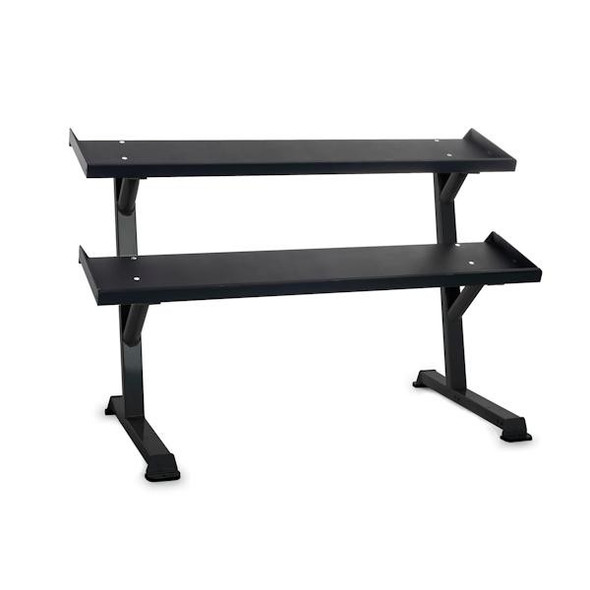 Inflight Fitness (5007-2) 69" 2-Tier Shelf Dumbbell Rack