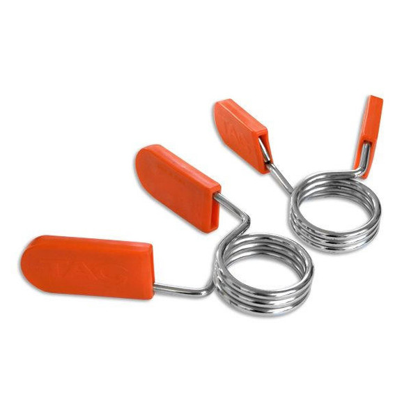 TAG Fitness 2" Olympic Spring Collars w/ Grips