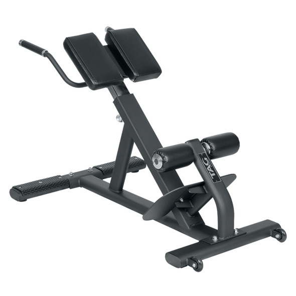 TAG Fitness 45-Degree Hyperextension Bench w/ Wheels