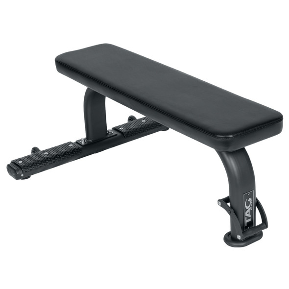 TAG Fitness Flat Weight Bench w/ Wheels