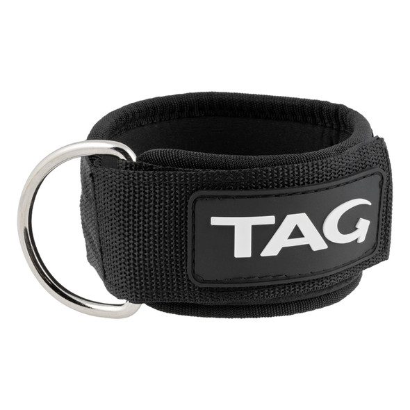 TAG Fitness Neoprene Ankle Strap with Padded Cable Attachment Loop