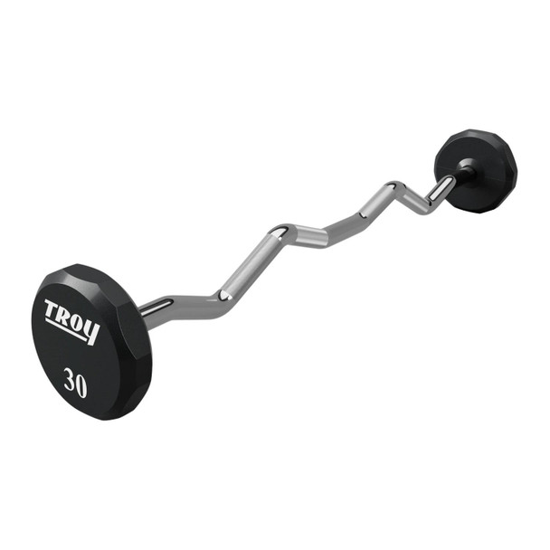Troy 30 lb Fixed Weight Urethane EZ Bar