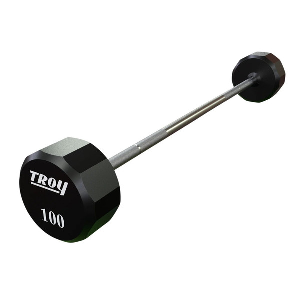 Troy 100 lb Preset Urethane Straight Bar
