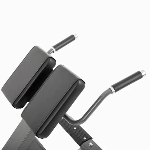 TKO Commercial Back Extension Bench Showing Pivoting Split Thigh Pads