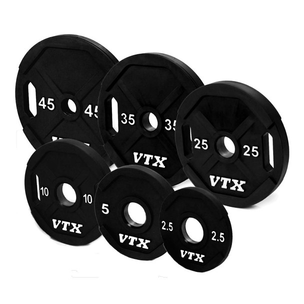Troy VTX Urethane Weight Plates w/ Grips
