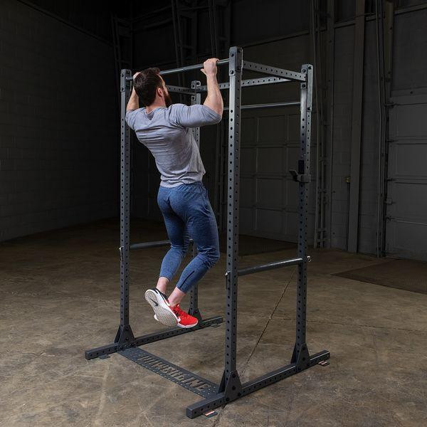 Body-Solid Barbell Cage with Multi-Grip Pull-Up Bar