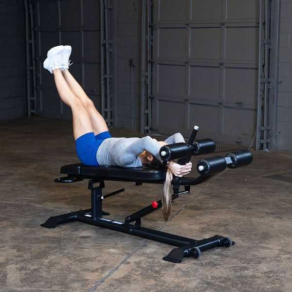 Body-Solid (SAB500B) Pro Clubline Ab Bench - Lower Abdominal Leg Raise Exercise