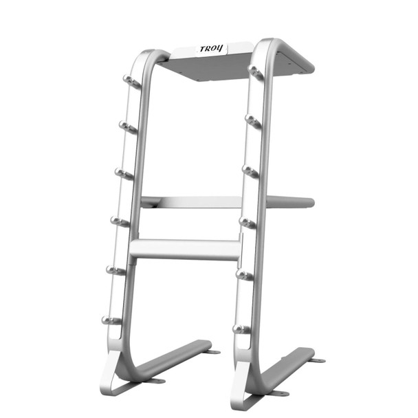 Troy Cable Attachment Rack w/ Silver Frame - Front Angled View