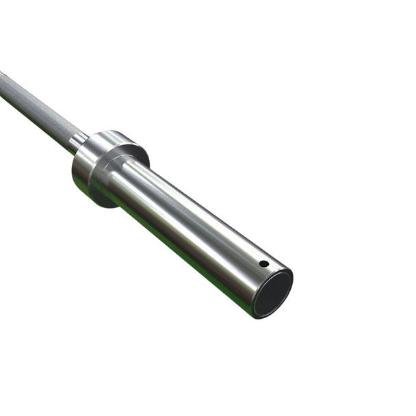 Troy VTX (GOB-300LZ) 6' Aluminum Weight Bar - Sleeve Close View