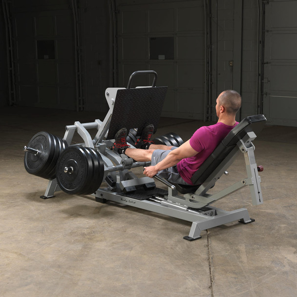 Body-Solid (LVLP) Leverage Leg Press Machine - Calf Exercise