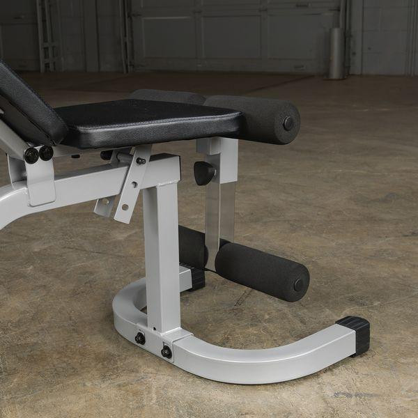 Body-Solid (PFID130X) Powerline FID Bench - Leg Hold Down Close View