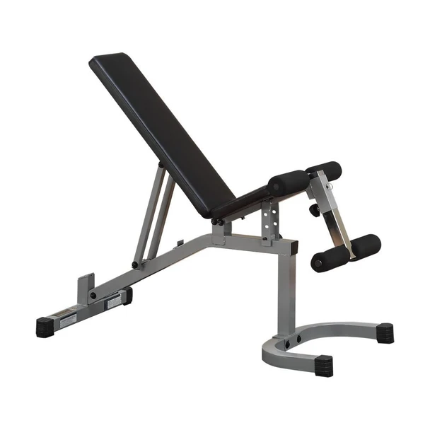Body-Solid Adjustable Workout Bench in Incline Position