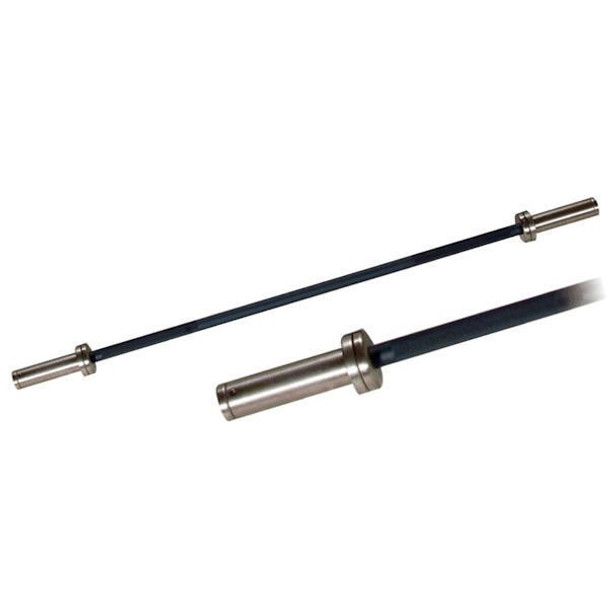 York Barbell (#32122) 6' Black Oxide Olympic Bar