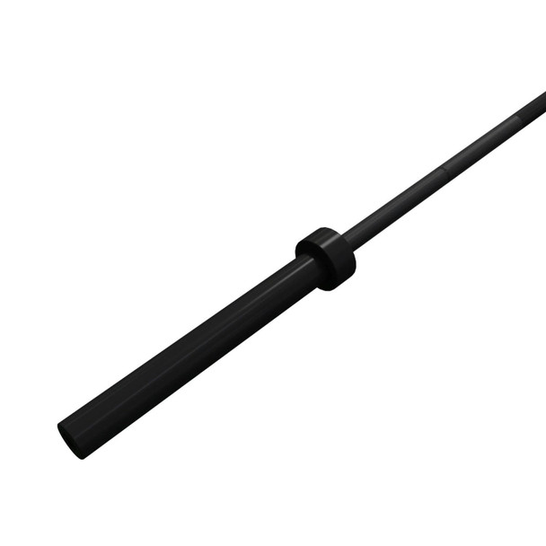 Smooth Revolving 2-Inch Olympic Bushing Sleeve Shoulder on Troy USA Sports Black Bar