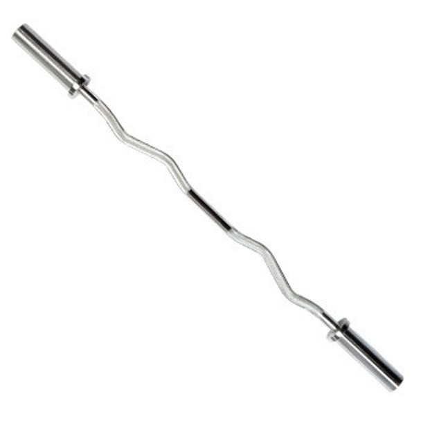 Troy USA Sports (#GOZ-47) Chrome Olympic Curl Bar