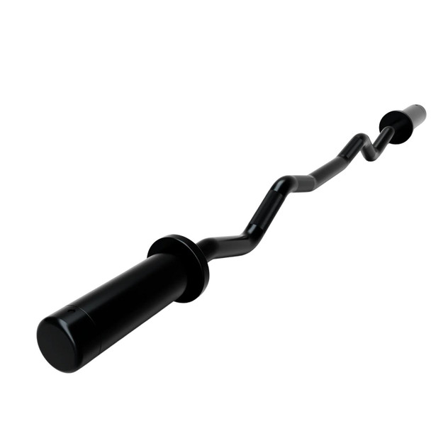 Troy (TOZ-47B) Black Olympic Curl Bar