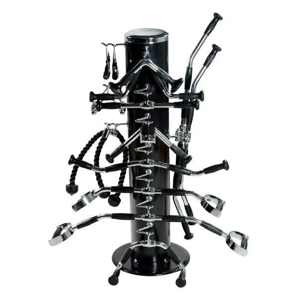 York Barbell Cable Attachment Set & Rack