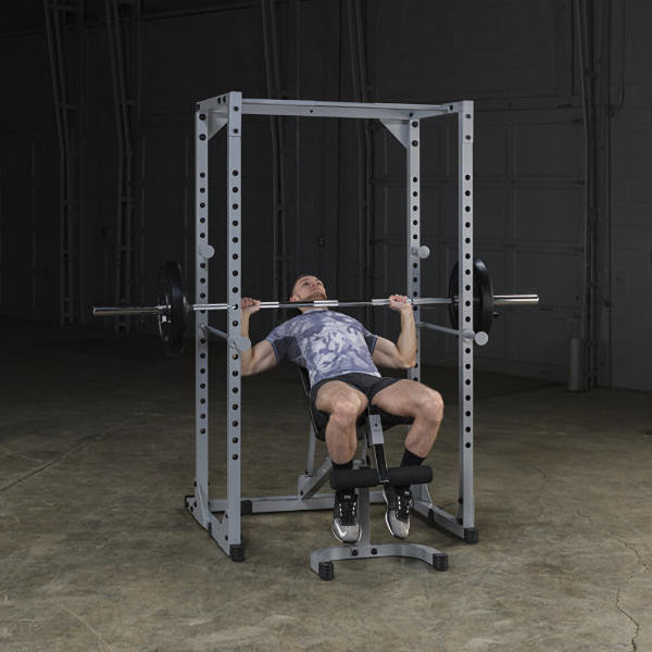 Body-Solid (PPR200X) Powerline Power Rack - Incline Press Exercise