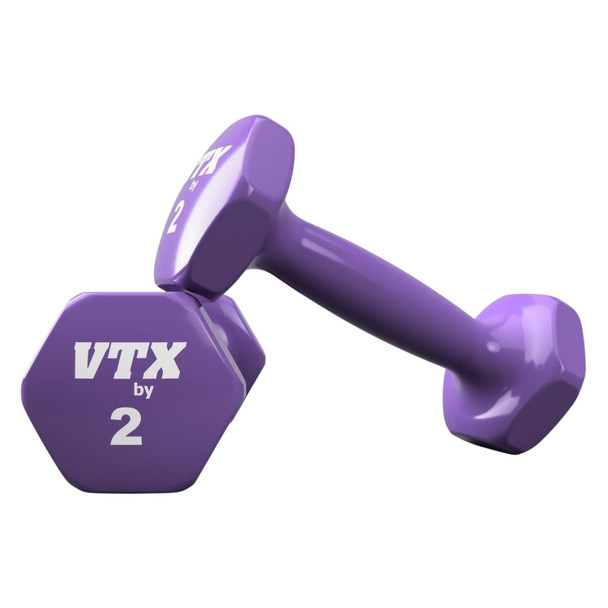 Troy VTX 2 lb Vinyl-Coated Free Weights