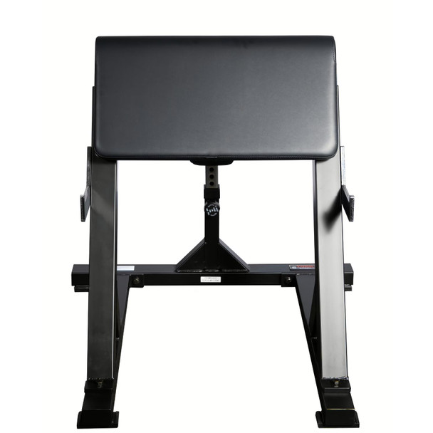 York STS Arm Curl Bench Front View