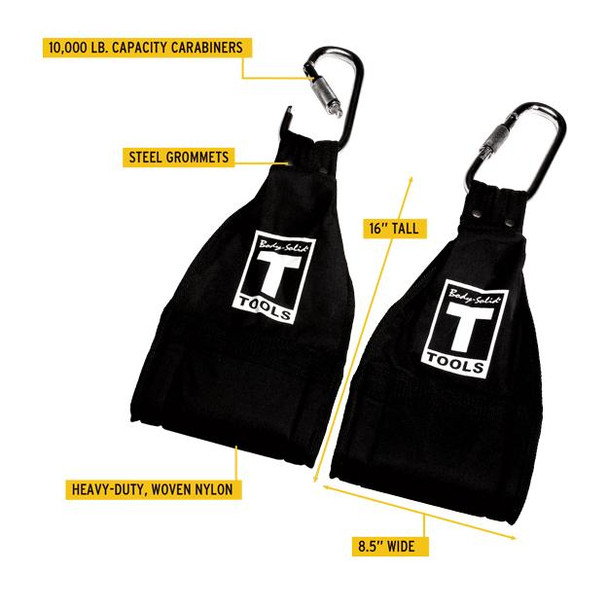 Body-Solid (AAB2) Gut Blaster Ab Slings - Benefits & Specifications