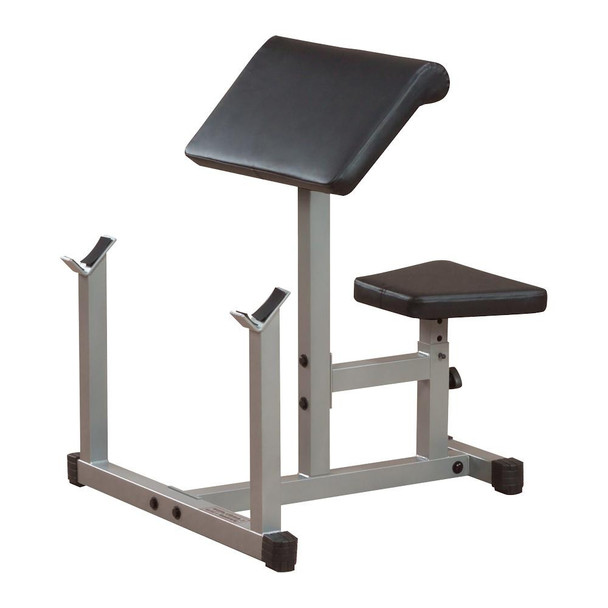 Body-Solid Powerline Preacher Bench Freestanding Steel Frame in Powder Coat Finish