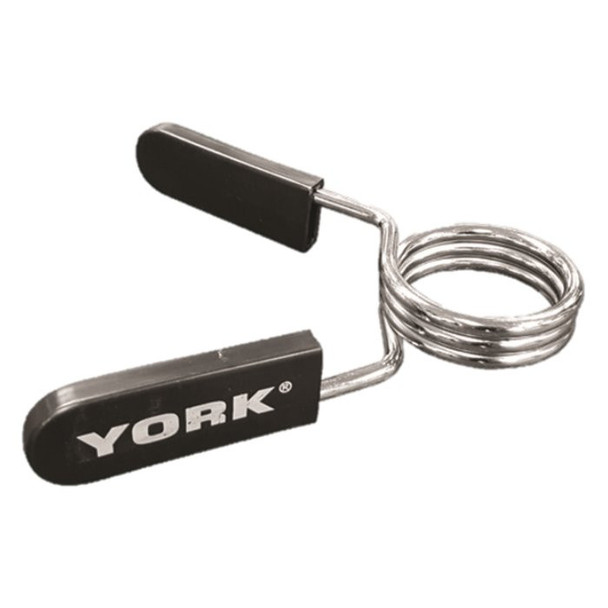 York Barbell Spring Collars - Thumbnail 4