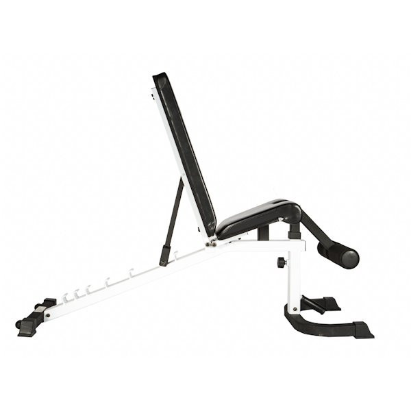 York Barbell (48004) FTS Adjustable FID Bench - High Incline Position Side View
