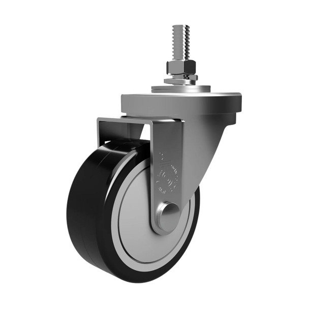 Troy VTX Aerobic Dumbbell Rack - Optional Caster Front View
