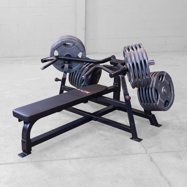 Body-Solid Guided Chest Trainer with Optional Gray Weight Plates