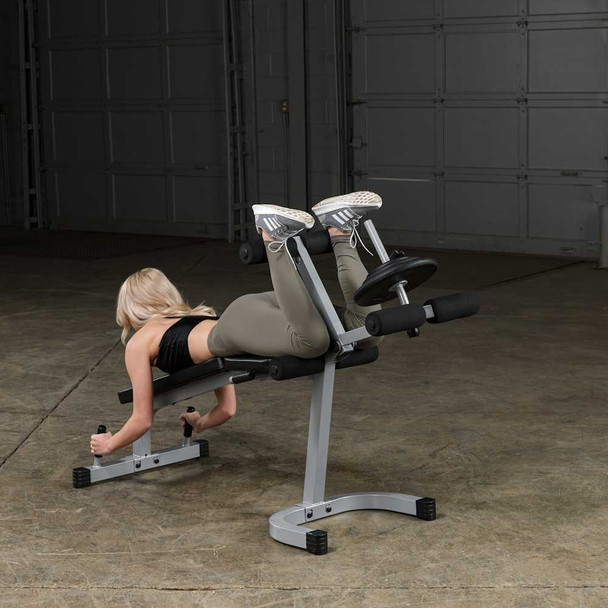 Body-Solid Hamstring Trainer During Lying Leg Curl