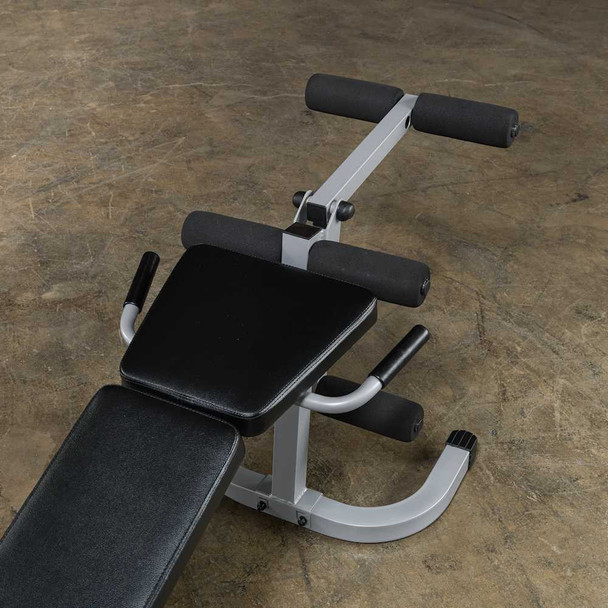 Body-Solid (PLCE165X) Leg Extension & Curl - Seat and Roller Pads Top View