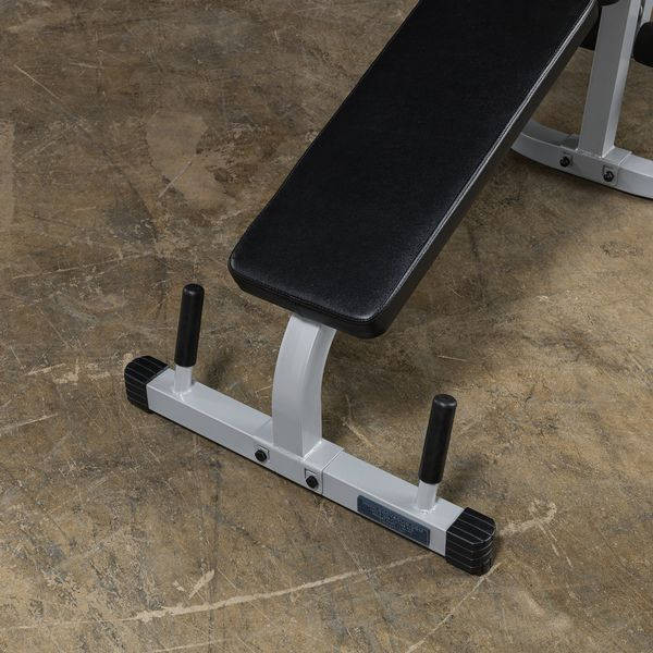 Body-Solid (PLCE165X) Leg Extension/Curl - Stabilizing Handl Grips Top View