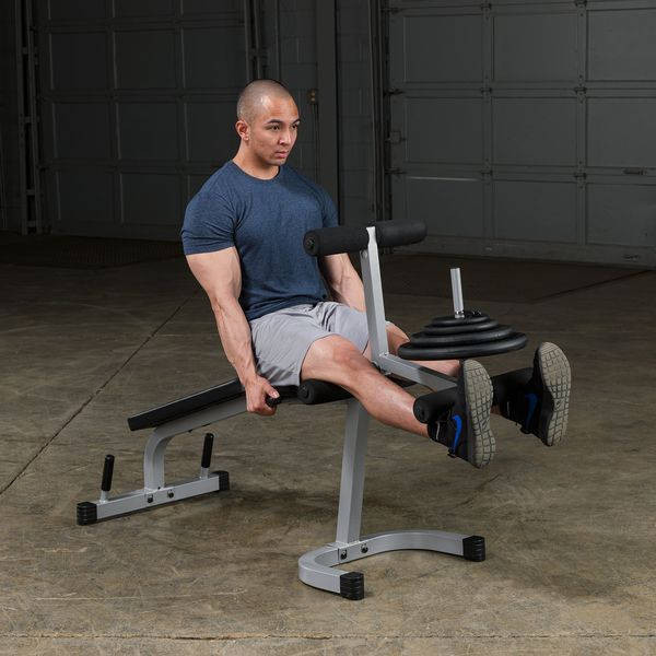 Body-Solid Lower Body Station During Quad Extension