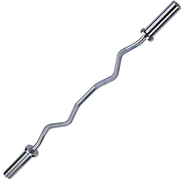 Body-Solid (OB47) Chrome Olympic Curl Bar