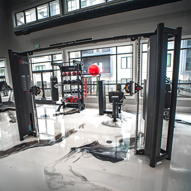 TKO Commercial Cable Machine in Fitness Facility
